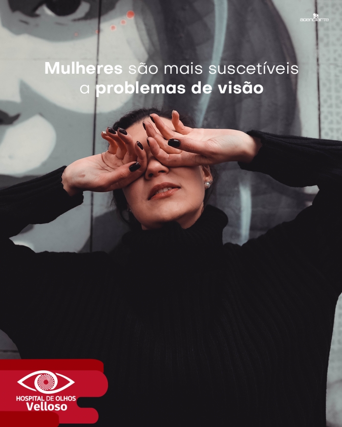 Mulheres são mais sucetíveis a problemas de visão