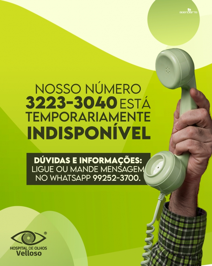 Comunicado aos nosso clientes