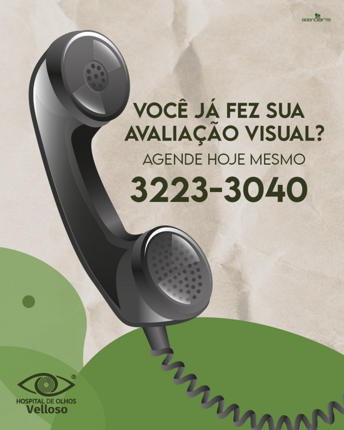 Você já fez sua avaliação visual?