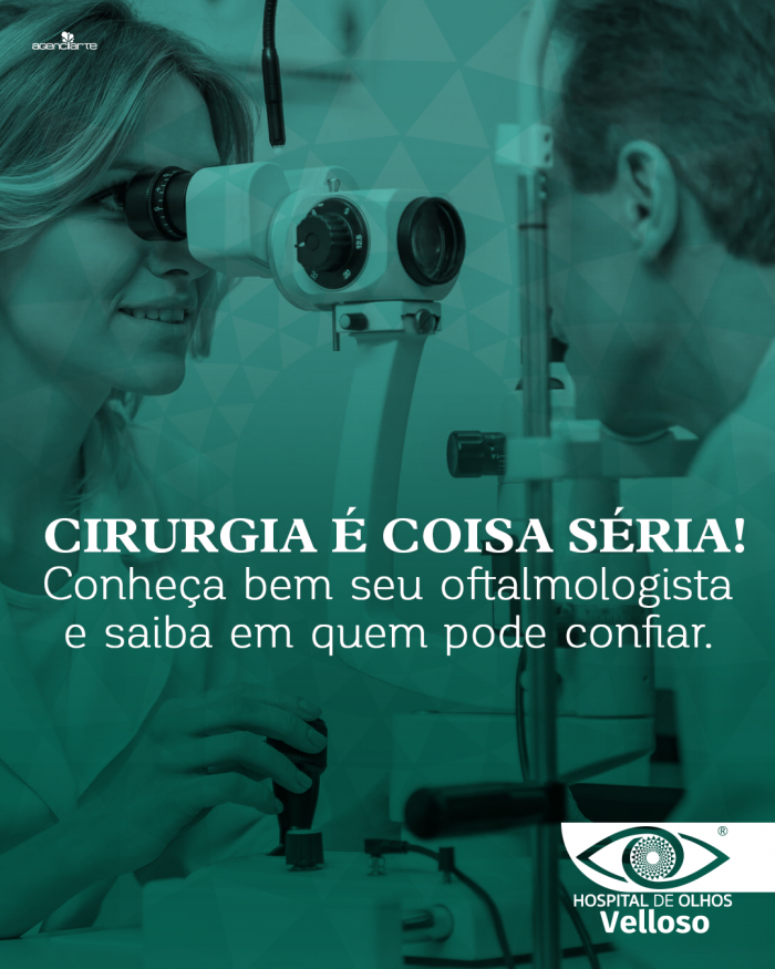 Cirurgia é coisa séria !