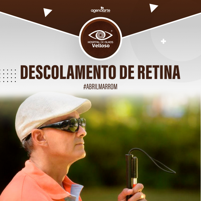 Descolamento de retina.